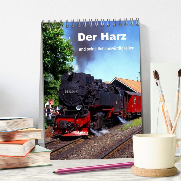 Produktbild: Der Harz und seine Sehensw&uuml;rdigkeiten (Tischkalender 2026 DIN A5 hoch), CALVENDO Monatskalender