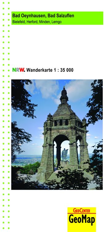 Produktbild: Bad Oeynhausen, Bad Salzuflen Wanderkarte 1:35 000