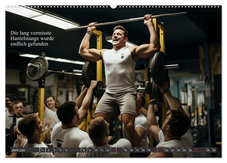 Produktbild: Das macht Spa&szlig;, haben sie gesagt (hochwertiger Premium Wandkalender 2026 DIN A2 quer), Kunstdruck in Hochglanz