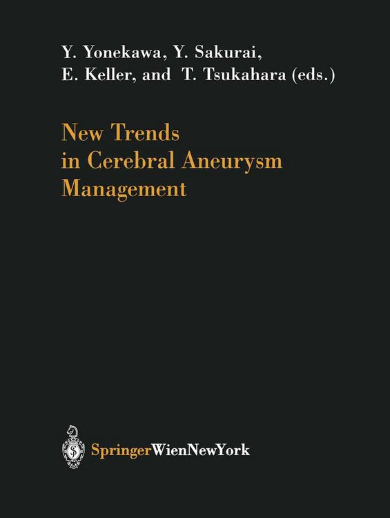 Produktbild: New Trends in Cerebral Aneurysm Management