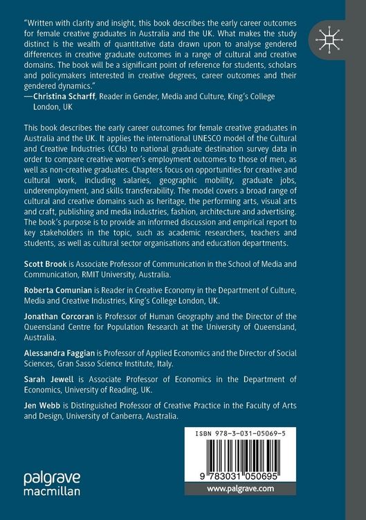Produktbild: Gender and the Creative Labour Market