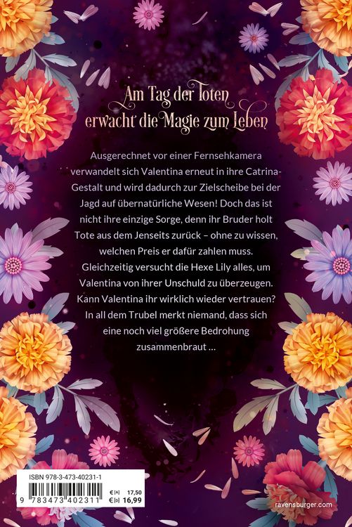 Produktbild: Flowers & Bones, Band 2: Kuss der Catrina | Knisternde New Adult Romantasy - limitierte Auflage mit Farbschnitt!