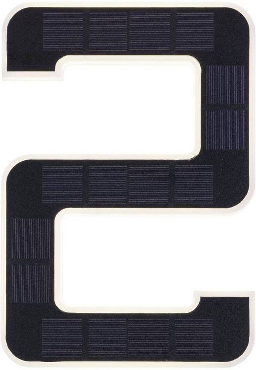 Produktbild: Paulmann 79843 Solar-Hausnummernleuchte 0.20W Warmwei&szlig; Schwarz