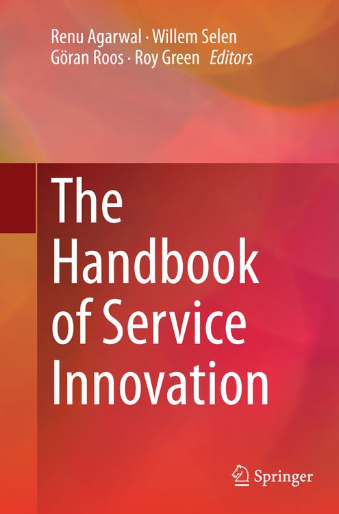 Produktbild: The Handbook of Service Innovation