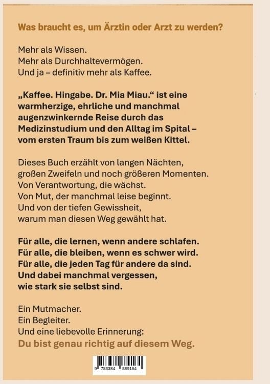 Produktbild: Kaffee. Hingabe. Dr. Mia Miau.