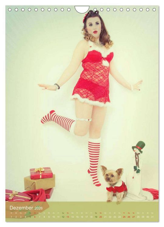 Produktbild: PinUp Girls 50er Jahre (Wandkalender 2026 DIN A4 hoch), CALVENDO Monatskalender