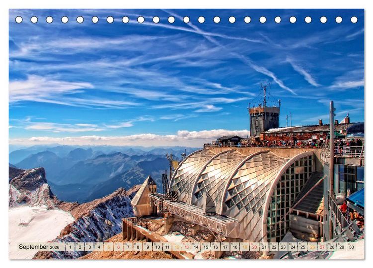 Produktbild: 12 wundersch&ouml;ne Sehensw&uuml;rdigkeiten in Deutschland (Tischkalender 2026 DIN A5 quer), CALVENDO Monatskalender
