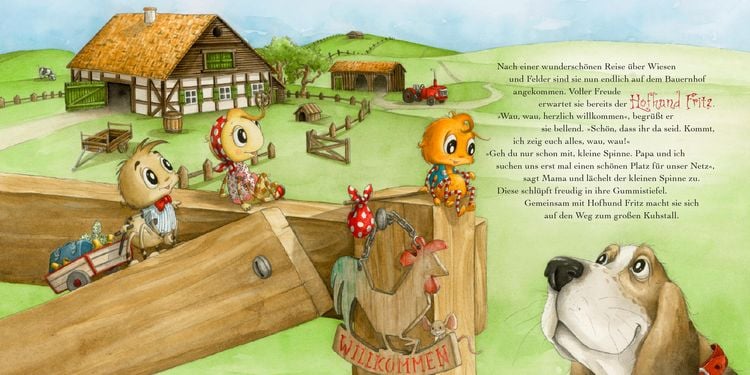 Produktbild: Die kleine Spinne Widerlich - Ferien auf dem Bauernhof (Mini-Ausgabe)
