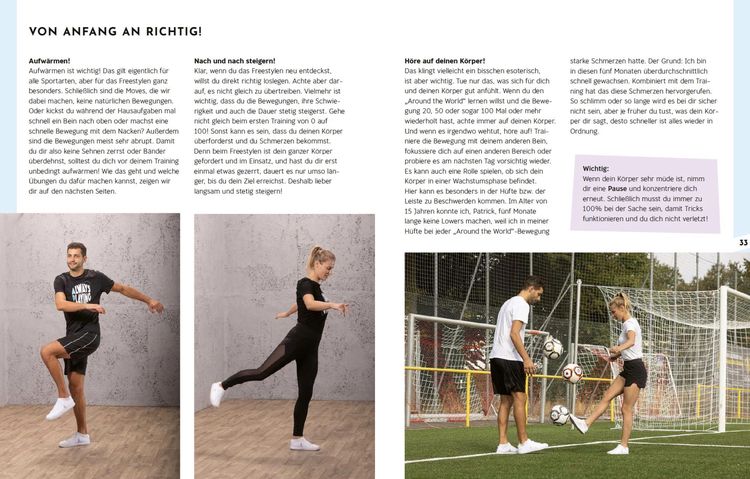 Produktbild: Freestyle Football mit Aguśka & Patrick. Lerne von den Weltmeistern