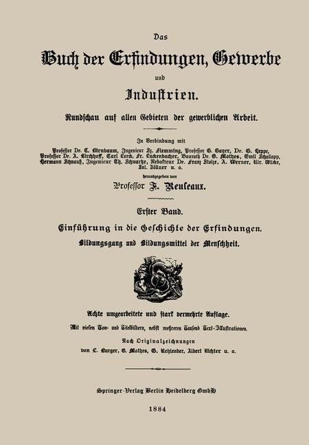 Produktbild: Einf&uuml;hrung in die Geschichte der Erfindungen