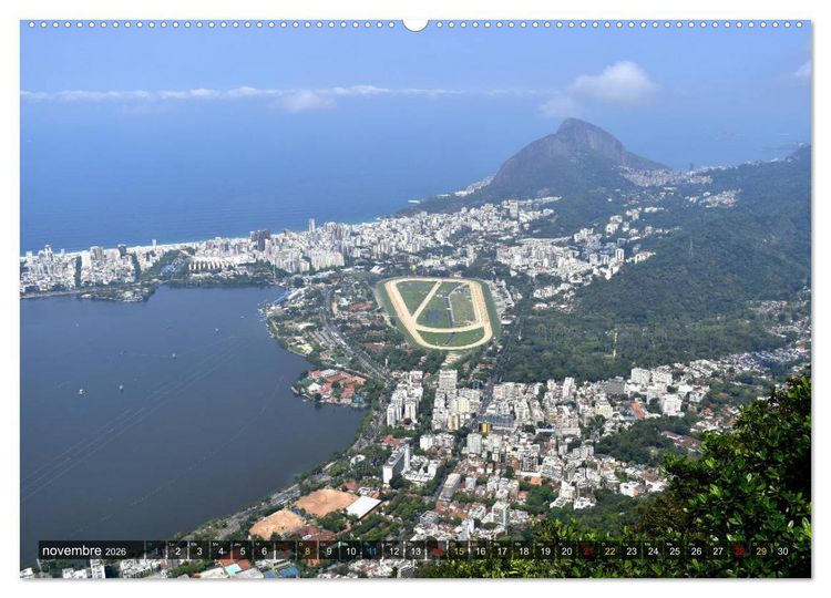 Produktbild: Tout simplement Rio de Janeiro (Calendrier mural 2026 DIN A2 vertical) calendrier de bureau