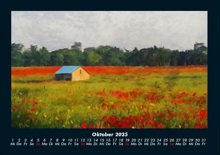 Produktbild: Blumenzauber 2025 Fotokalender DIN A4