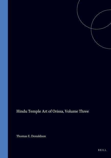 Produktbild: Hindu Temple Art of Orissa, Volume Three