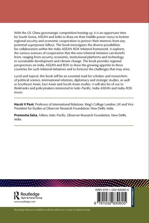 Produktbild: India, South Korea and the ASEAN
