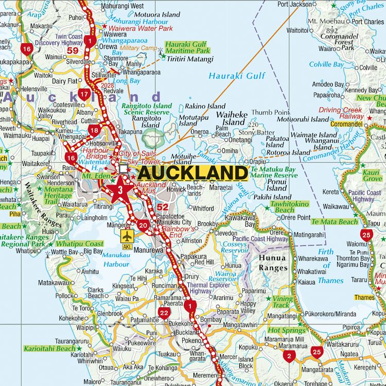 Produktbild: MARCO POLO Reisekarte Neuseeland 1:1 Mio.