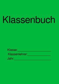 Produktbild: Klassenbuch