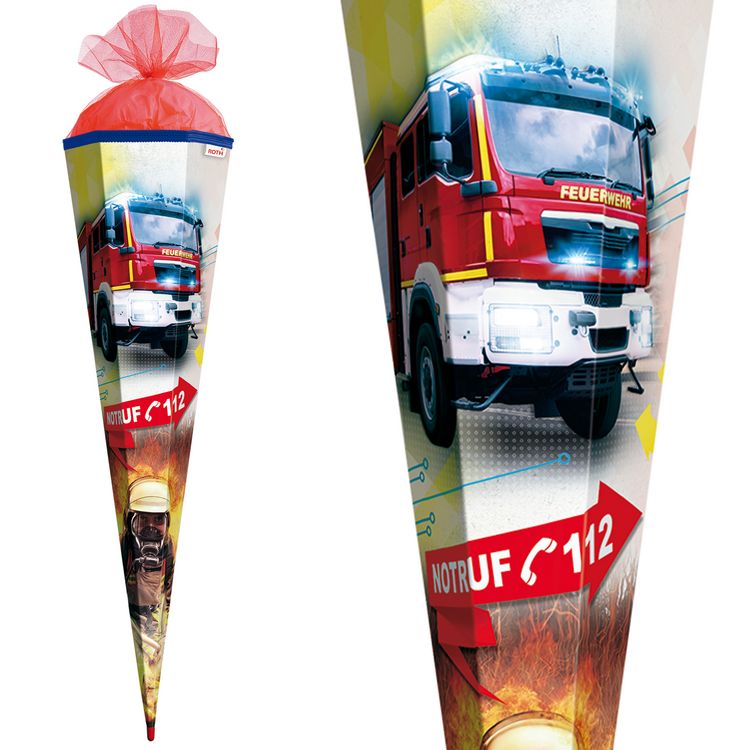 Produktbild: Motiv-Schult&uuml;te 85cm, Feuerwehr