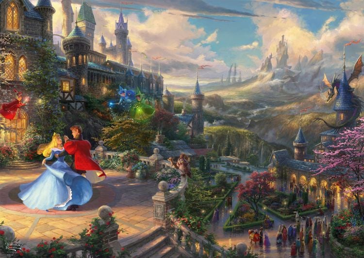 Produktbild: Disney, Sleeping Beauty Dancing in The Enchanted Light