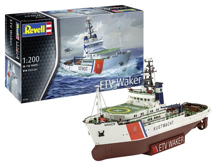 Produktbild: Revell 05240 ETV Waker Schiffsmodell Bausatz 1:200