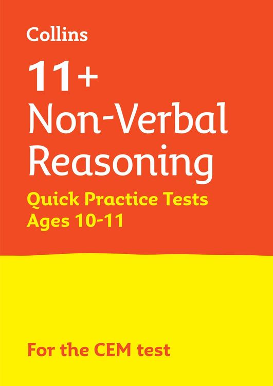 Produktbild: 11+ Non-Verbal Reasoning Quick Practice Tests Age 10-11 (Year 6)