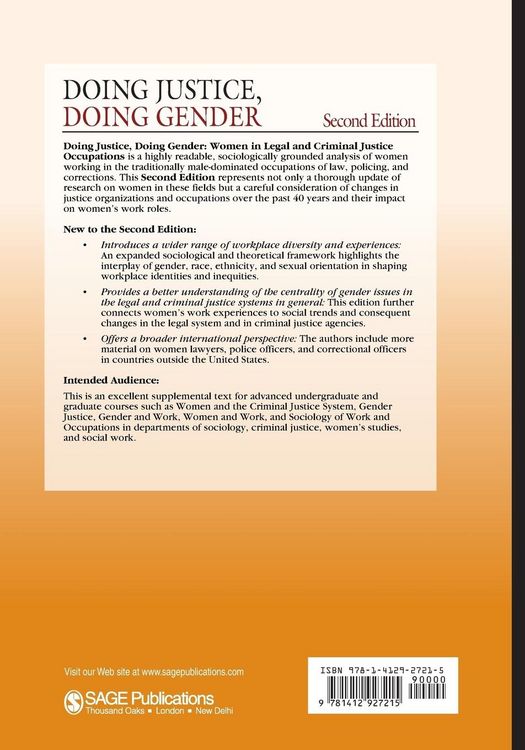 Produktbild: Doing Justice, Doing Gender