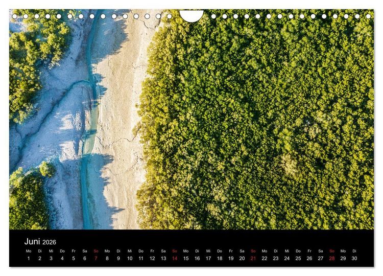 Produktbild: Australien 2026 Kimberley aus der Vogelperspektive (Wandkalender 2026 DIN A4 quer), CALVENDO Monatskalender