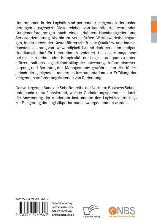 Produktbild: Moderne Instrumente des Logistikcontrollings: Eine Analyse der Anwendung ausgew&auml;