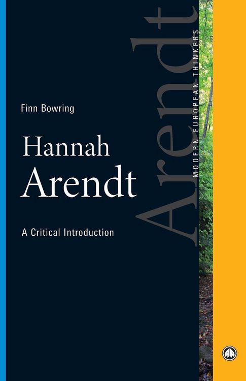 Produktbild: Hannah Arendt