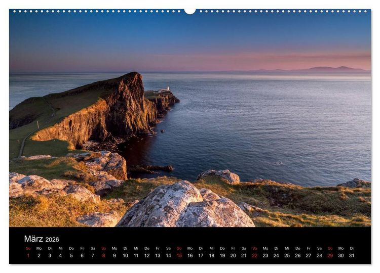 Produktbild: Schottland - Scotland - Alba (hochwertiger Premium Wandkalender 2026 DIN A2 quer), Kunstdruck in Hochglanz