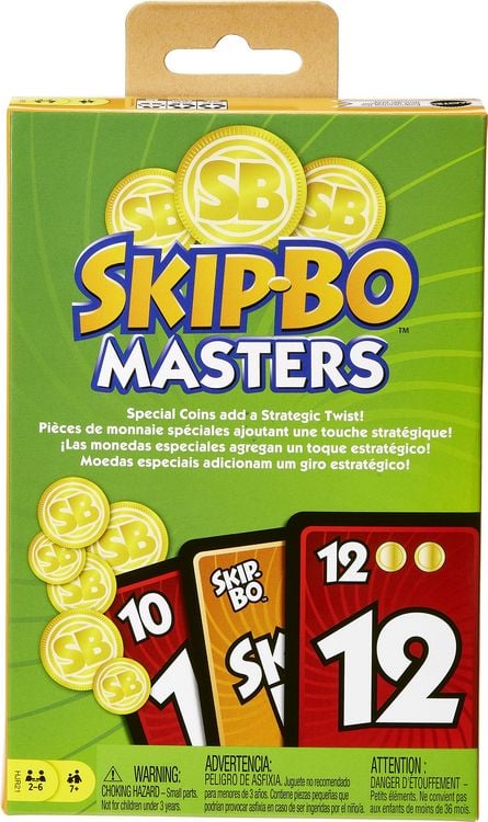 Produktbild: Skip-Bo Masters Kartenspiel für Spielabende