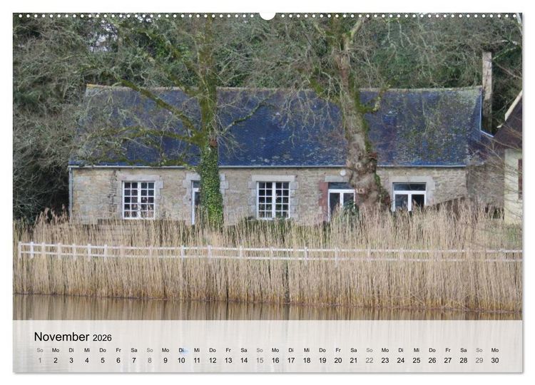 Produktbild: Bretagne - Wildnis Finist&egrave;re (hochwertiger Premium Wandkalender 2026 DIN A2 quer), Kunstdruck in Hochglanz