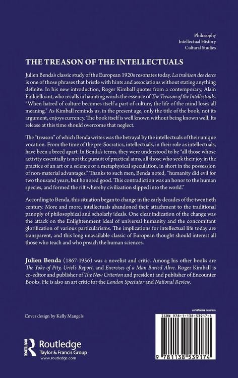 Produktbild: The Treason of the Intellectuals