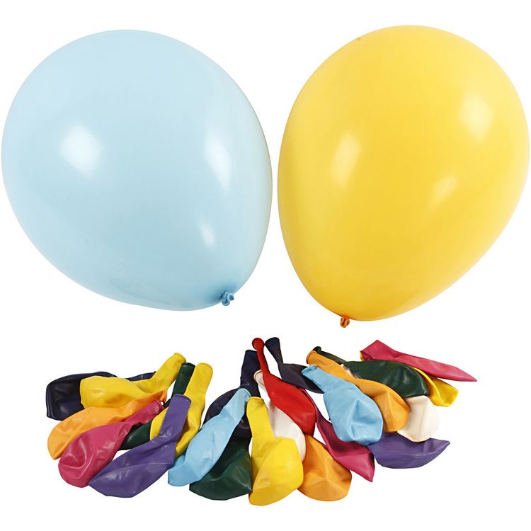 Produktbild: Creativ Company Riesenballons, D 43 cm, sortierte Farben, 50 Stk