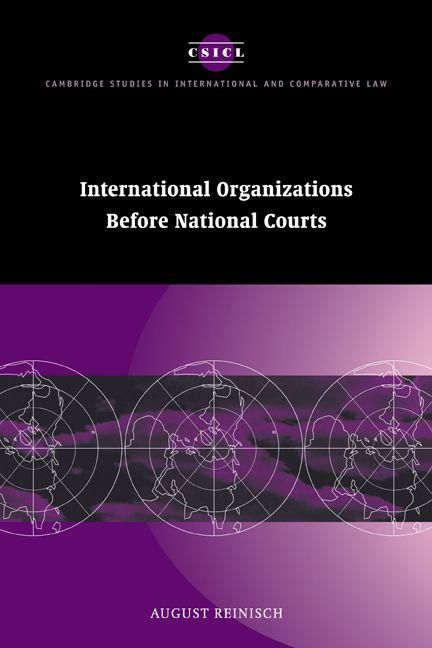 Produktbild: International Organizations Before National Courts