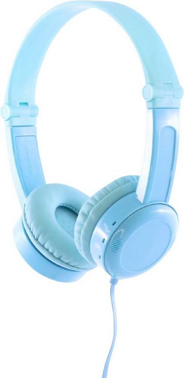Produktbild: onanoff Travel On Ear Headset kabelgebunden Blau Faltbar, Headset, Lautst&auml;rkebegrenzung Kinder