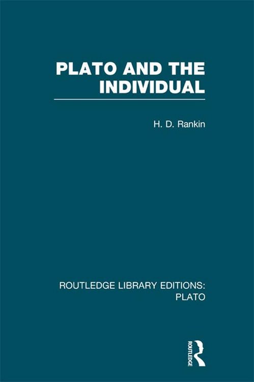 Produktbild: Plato and the Individual (RLE: Plato)