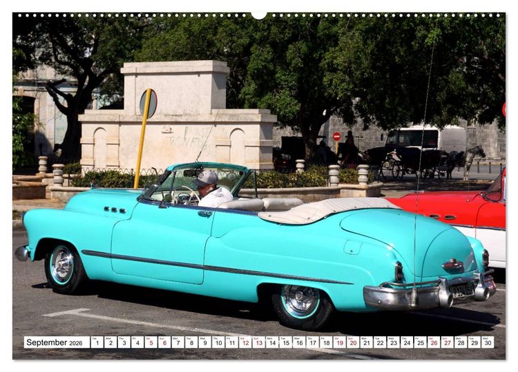 Produktbild: BUICK BEAUTIES (High Quality Premium Wall Calendar 2026 DIN A2 landscape),CALVENDO 12 Month Wall Calendar