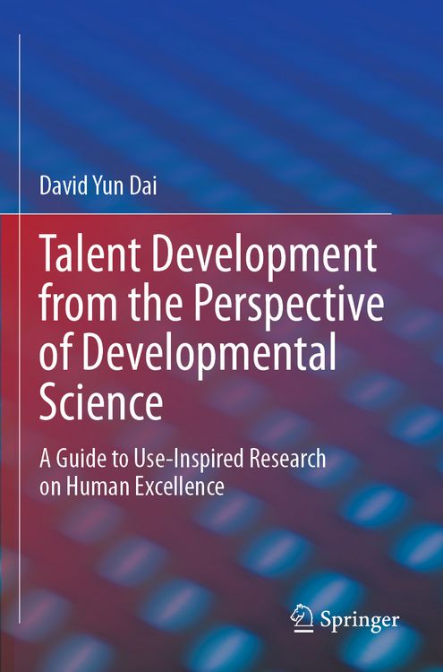 Produktbild: Talent Development from the Perspective of Developmental Science