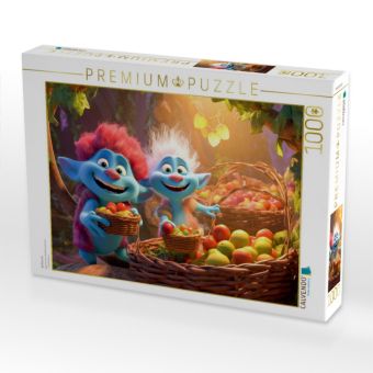 Produktbild: CALVENDO Puzzle Apfelernte | 1000 Teile Lege-Gr&ouml;&szlig;e 64x48cm Foto-Puzzle f&uuml;r gl&uuml;ckliche Stunden