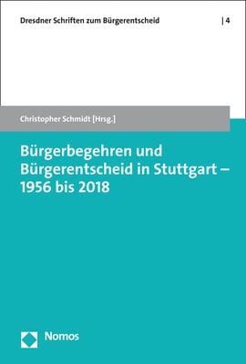 Produktbild: B&uuml;rgerbegehren und B&uuml;rgerentscheid in Stuttgart - 1956 bis 2018