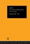 Produktbild: E, C: Intl Biblio Econom 1958 Vol 7