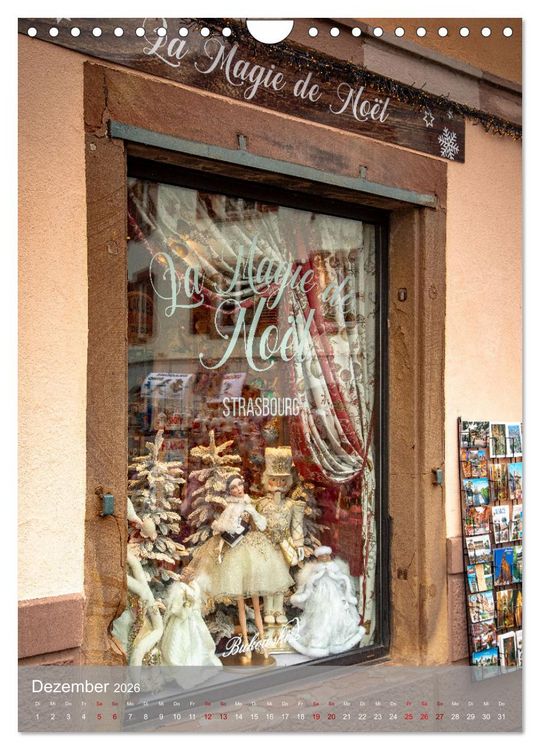 Produktbild: Stra&szlig;burg - Grande Ile und Neustadt (Wandkalender 2026 DIN A4 hoch), CALVENDO Monatskalender
