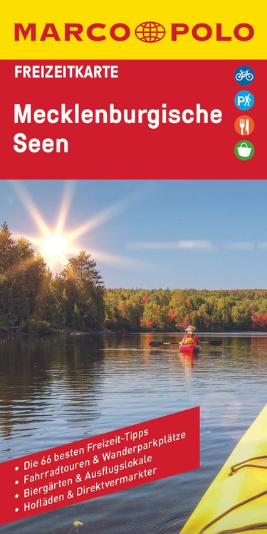 Produktbild: MARCO POLO Freizeitkarte 8 Mecklenburgische Seen 1:100.000
