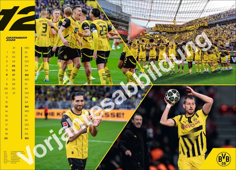 Produktbild: BVB Edition Kalender 2027