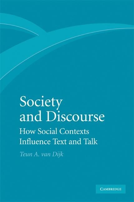 Produktbild: Society and Discourse