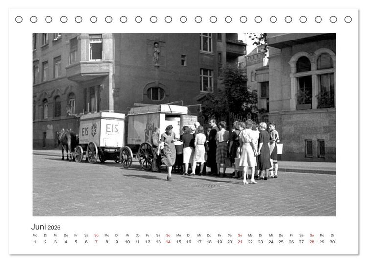 Produktbild: Leipzig : Fotografien von Karl Heinz Mai (1920-1964) (Tischkalender 2026 DIN A5 quer), CALVENDO Monatskalender