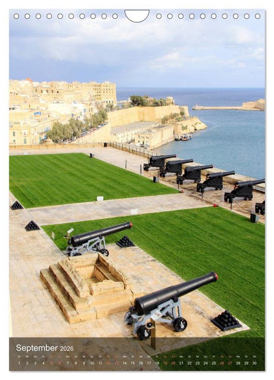 Produktbild: Unterwegs in Malta (Wandkalender 2026 DIN A4 hoch), CALVENDO Monatskalender