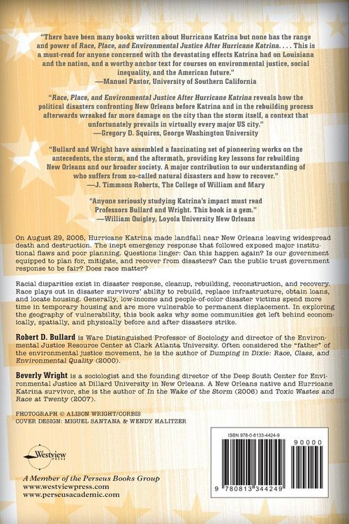 Produktbild: Race, Place, and Environmental Justice After Hurricane Katrina