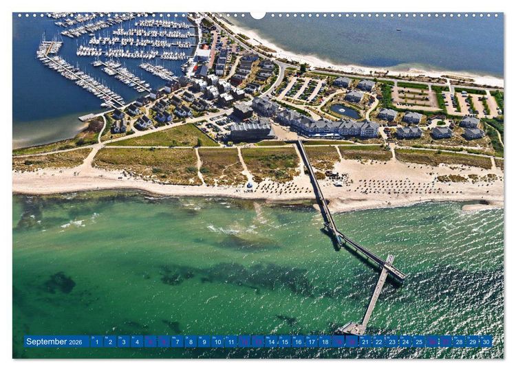 Produktbild: Heiligenhafen - Ostsee (Wandkalender 2026 DIN A2 quer), CALVENDO Monatskalender