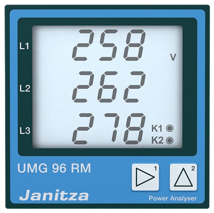 Produktbild: Janitza UMG96RM-E Digitales Einbaumessger&auml;t